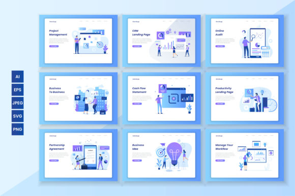 9 Business Illustrations to Transform Your Landing Page