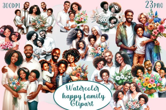Big Family Clipart: A Guide to Parental Clipart Design