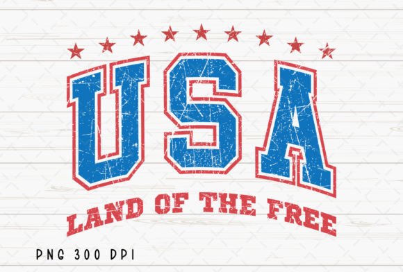 Celebrate Independence with USA Land of the Free Retro 4th of July Style