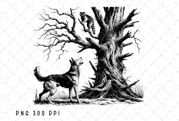 Raccoon Hunting Dog Hunter Sublimation: A Designer's Field Guide