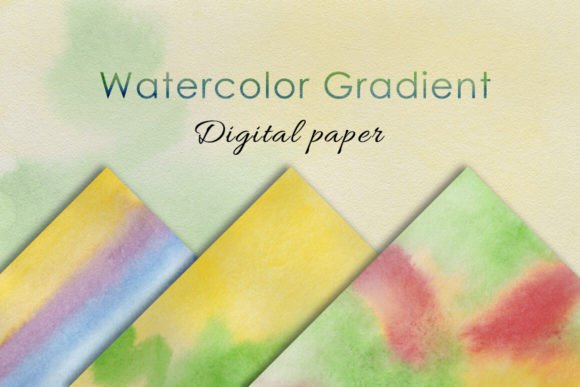 Watercolor Gradient Digital Paper: Elevate Your Creative Projects