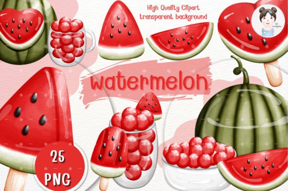Watermelon Clipart: Vibrant Assets for Modern Branding